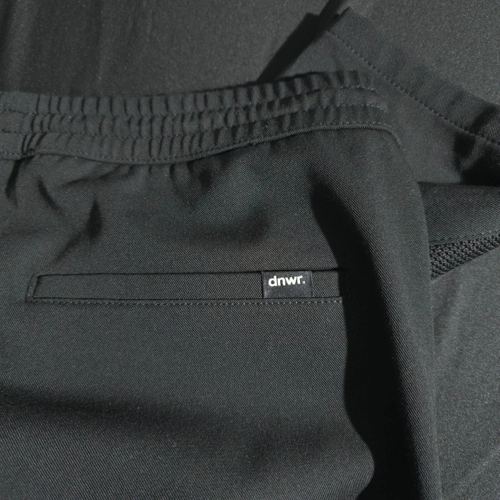 Zara Jogger Pants Mens L Black Solid Drawstring Lounge Activewear Casual Solid